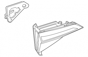 Inner tailgate light left VW Taos 22-25