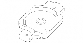 Speaker torpedo central right Volvo V90 17-22 usa