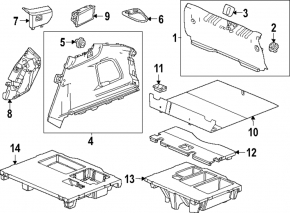 Trunk light rear left Honda CRV 23-