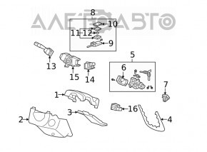 Acura MDX 07-13 Folding Key