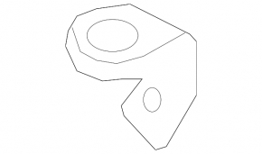 Lower coolant expansion tank bracket for Audi Q8 19-25 MHEV