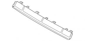 Deflector blinds radiator bumper Audi Q7 16-