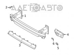 Deflector blinds radiator bumper Audi Q7 16-