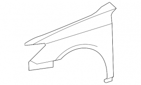 Front right fender Lexus ES350 07-12
