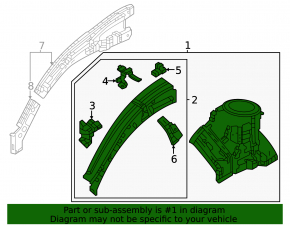 Front right quarter Honda CRV 23- HEV