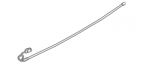 Lower foot-operated trunk opening sensor for BMW X3 G01 22-24