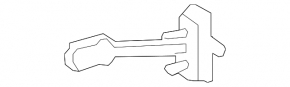 Door limiter rear right Toyota Sequoia 08-16