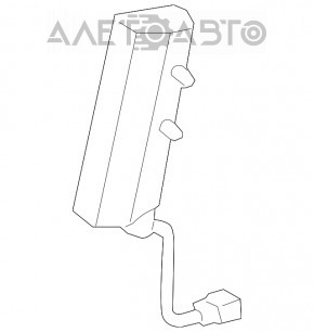 Lexus RX350 RX450h 10-15 Rear Left Seat Airbag