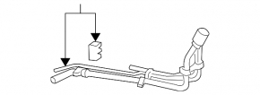Lexus GX470 03-09 Fuel Filler Neck