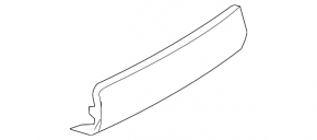 Lower rear bumper trim center Infiniti QX56 QX80 19-24