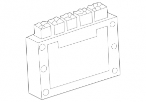 Mercedes X164 GL450 Engine Computer ECU