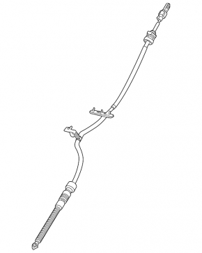 Gear shift cable Mazda 3 14-18 BM automatic transmission
