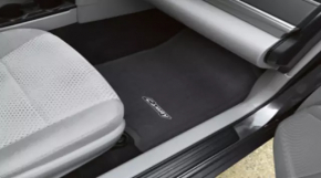 Set of gray fabric floor mats for Toyota Camry V50 12-14
