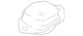 Engine mount left Nissan Rogue Sport 17-22