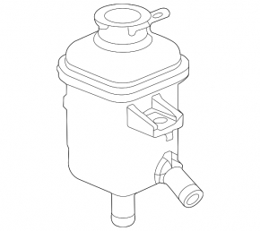 Honda CRV 20-22 hybrid inverter expansion tank
