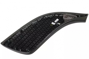 Left dashboard cover Chevrolet Volt 11-15 black with graphite insert