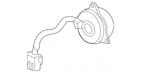 Right cooling fan motor Honda Crosstour 12-15 2.4