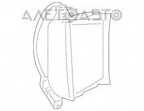 BSM panel on the mirror Audi A8 S8 11-18