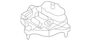 Audi A6 19-25 3.0 gearbox mount