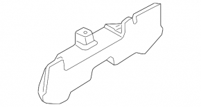 Front Battery Styrofoam for Audi A6 C8 19-25 3.0T MHEV 48V