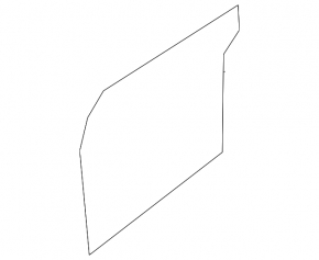 BMW 5 Series F10 14-16 Rear Bumper Tow Hook Cap