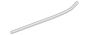 Rear fender molding upper right Mini Cooper Clubman R55 07-14 chrome