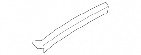 Hood seal right rear BMW X3 F25 11-17