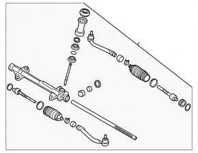 Steering rack Hyundai Elantra UD 11-16