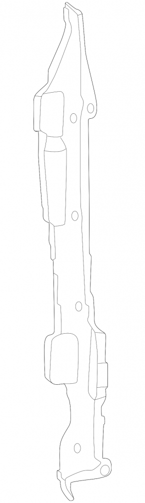 Front left door-wing seal for Nissan Ariya 23-25