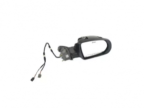 Right side mirror Jeep Compass 17- 3+4 pins, turn signal, heated, PSQ graphite with chrome scratch