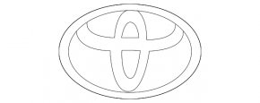 Emblem logo TOYOTA trunk door Toyota Venza 21-