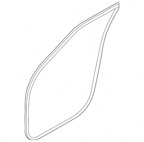 Door seal front left Kia Niro 17-22