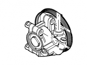 Power steering pump Ford Flex 09-12 prerest
