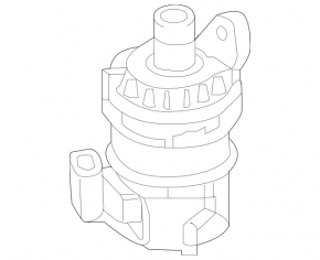 Auxiliary cooling pump Mercedes CLA 45 14-19 AMG pkg