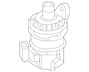 Auxiliary cooling pump Mercedes CLA 45 14-19 AMG pkg