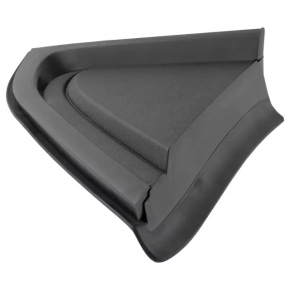 Triangle molding front right fender Ford Edge 15-24 structure with molding black matte