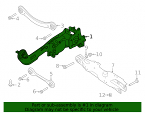 Rear right axle Ford Escape MK4 20-24 AWD
