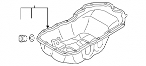 Mazda CX-3 16-21 2.0 oil pan