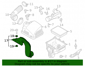 Mazda CX-50 23-25 2.5T Air Intake