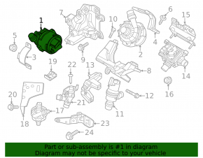 Auxiliary cooling pump BMW i4 22-26