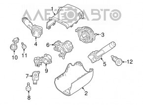 Chevrolet Equinox 10-17 Immobilizer