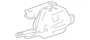 Right engine mount Chevrolet Volt 16-