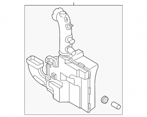 Garbage container Hyundai Veloster 12-17