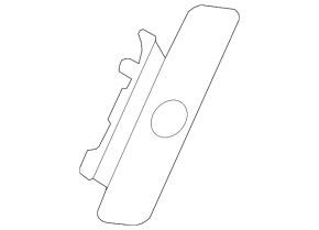 Front bumper camera bracket left BMW 5 F10 11-16