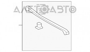 Hood seal front Toyota Highlander 11-13
