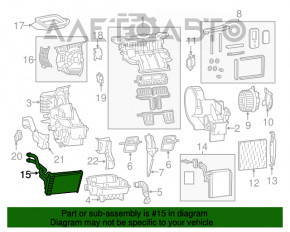 Heater Radiator Dodge Dart 13-16