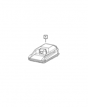 Front camera Chrysler 200 15-17