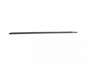 Molding door-glass central front left Fiat 500X 16-22 black