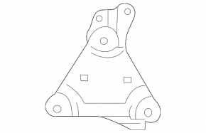 Blind Spot Sensor Bracket, Right, Lexus LX570 16-21 Rest