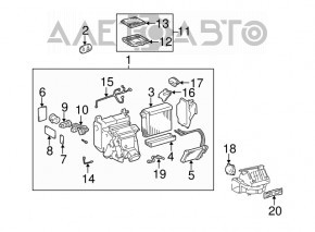 Lexus IS200 IS300 99-02 Evaporator with Valve and Tubes